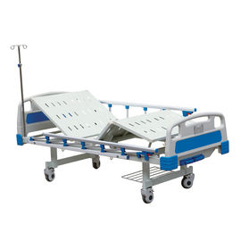 2 Elektrisch het Ziekenhuisbed van het krukassen Hand Elektrisch Medisch Bed met het Vouwen van Zijsporen
