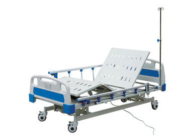 De Patiëntenbed van het drie Functie Elektrisch Ziekenhuis met Aluminium Zijspoor/Regelbare Hoogte